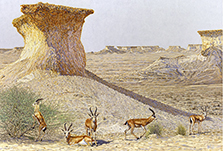 Gazelle Painting & Prints